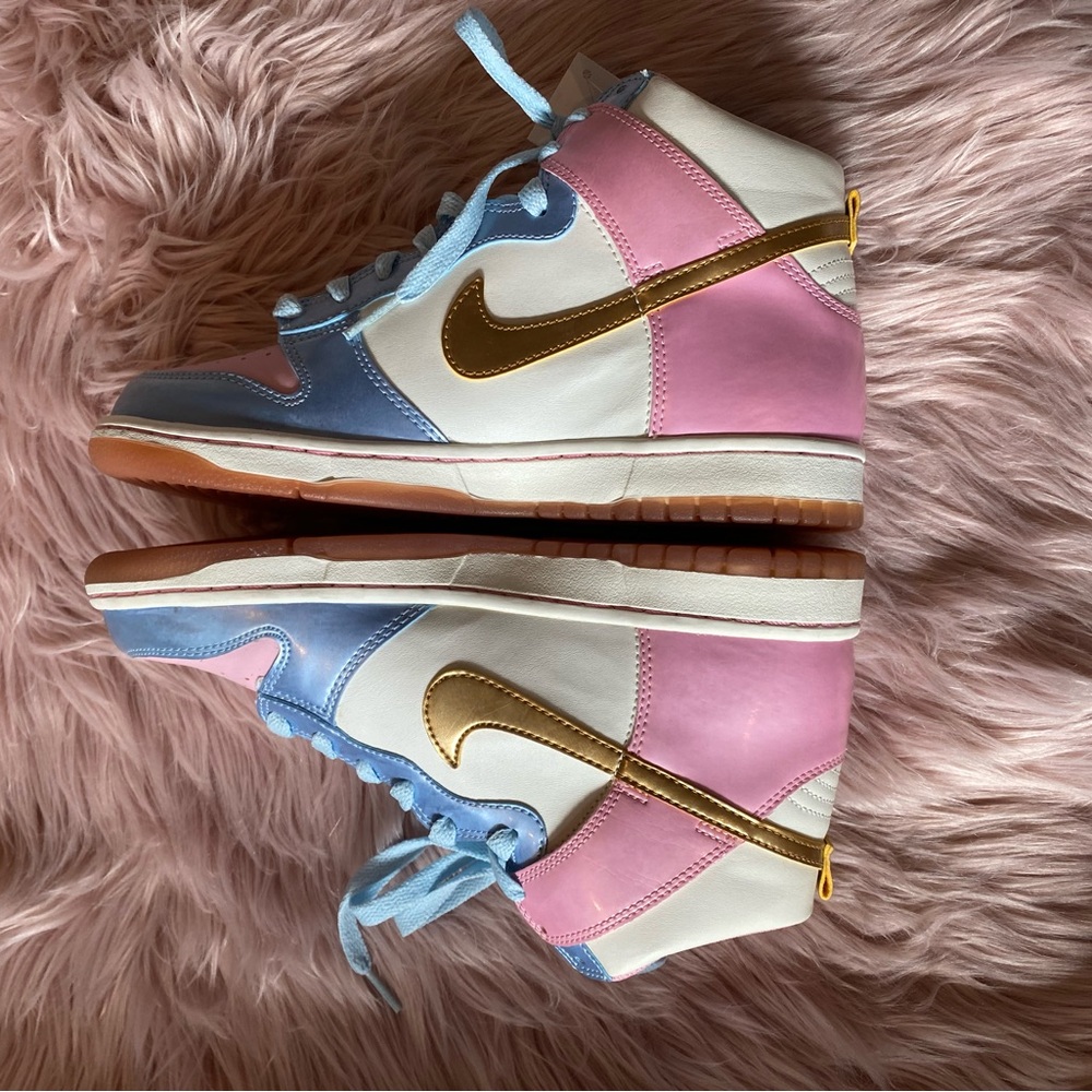 Cotton Candy Themed shoes
